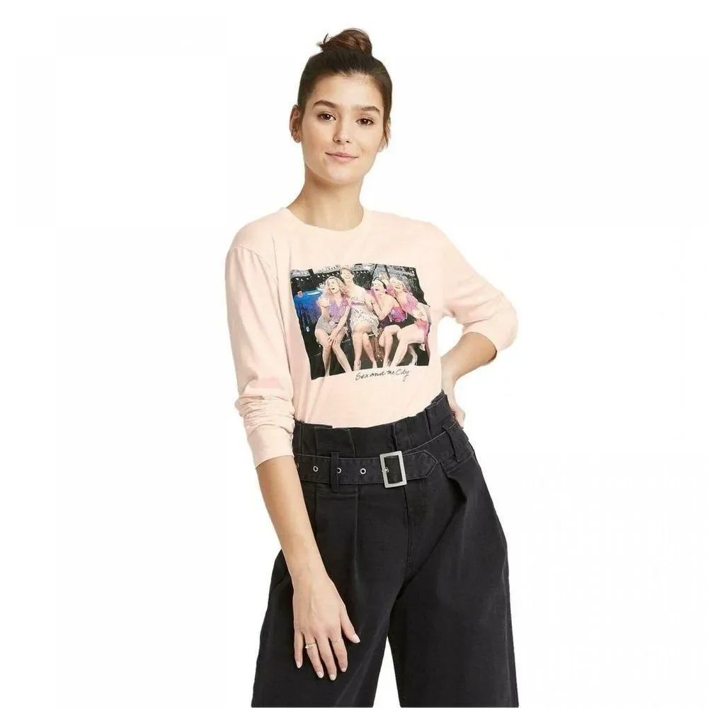 HBO Sex and the City Long Sleeve Graphic T-Shirt
